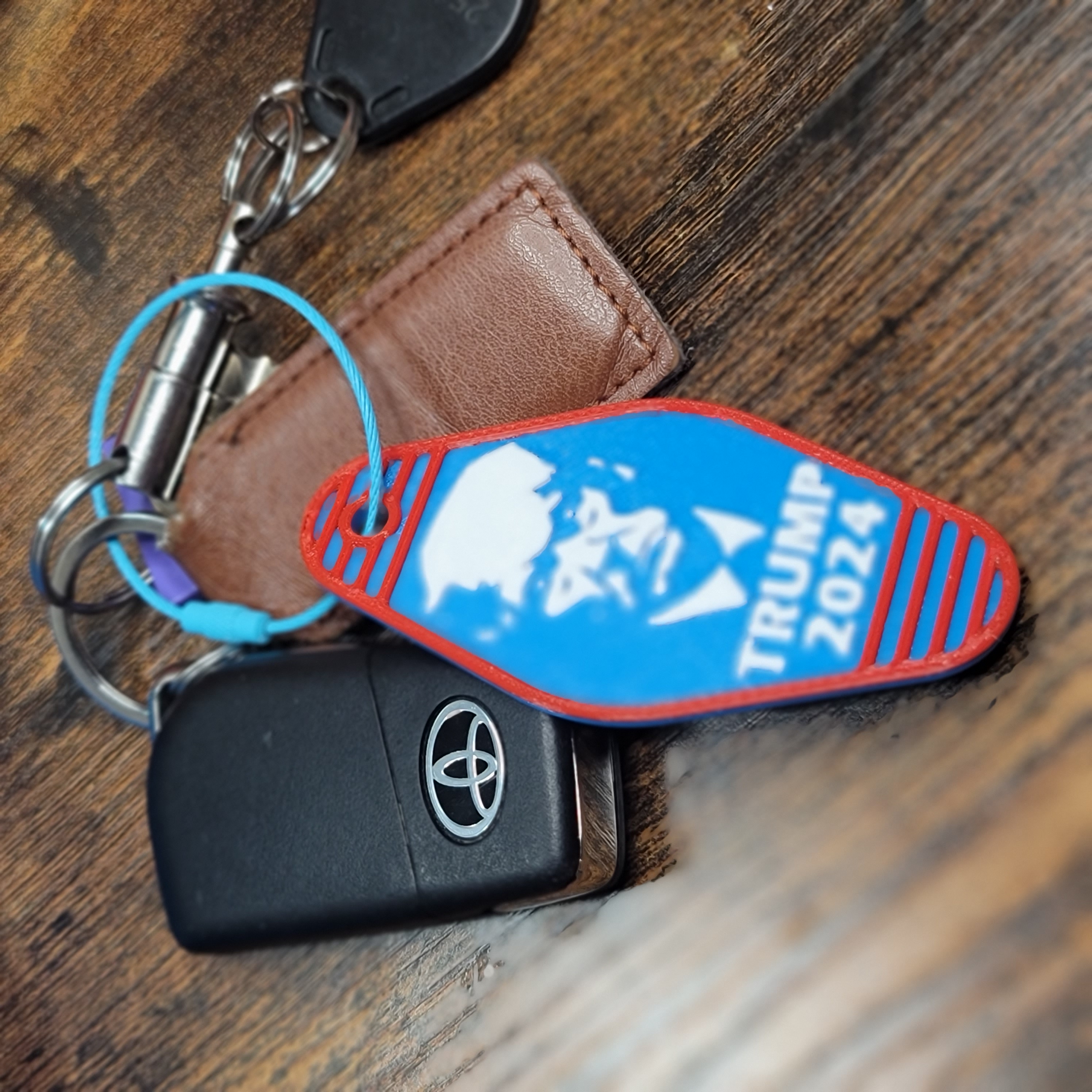 Custom Keychain - Personalized 3D printed keychain